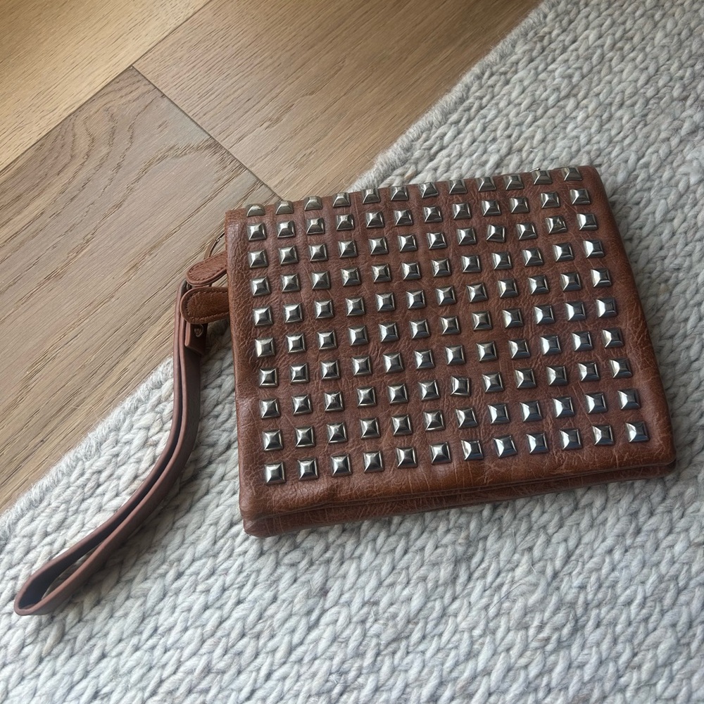 Studded Wristlet